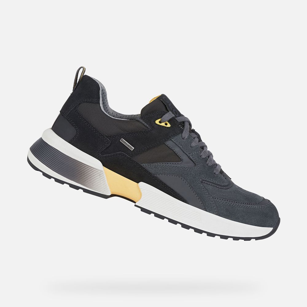 Geox Erkek Spor Ayakkabı Siyah - Naviglio Abx - CAT-653082